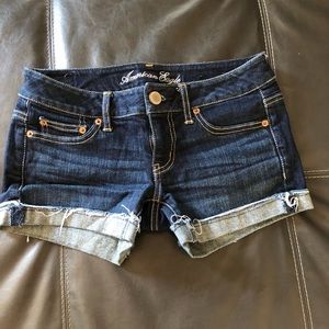 American Eagle blue jean shorts